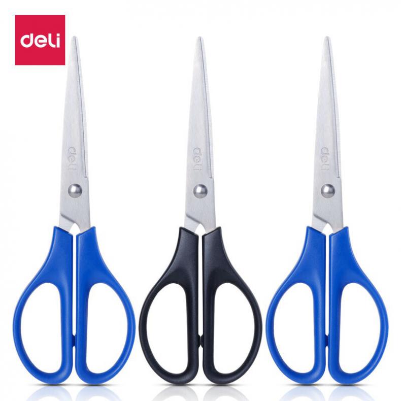 得力（deli） 0603 剪刀 170mm （单位：把）  混色