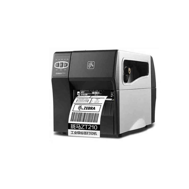 斑马（ZEBRA） ZT210 标签/条码打印机 203dpi （单位：台） 黑灰色