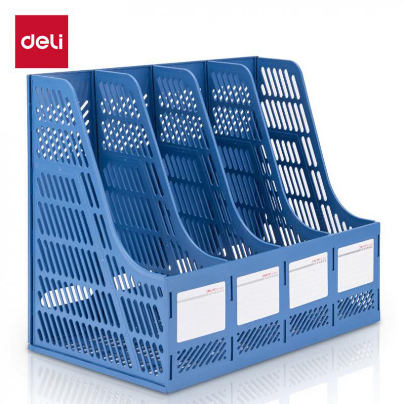 得力（deli） 9848 文件框 4联 （单位：个）  蓝色