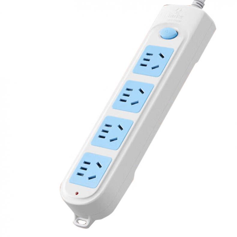 公牛（BULL） GN-601 新国标插座 4位总控 1.8m （单位：个） 新旧款随机发货 白色