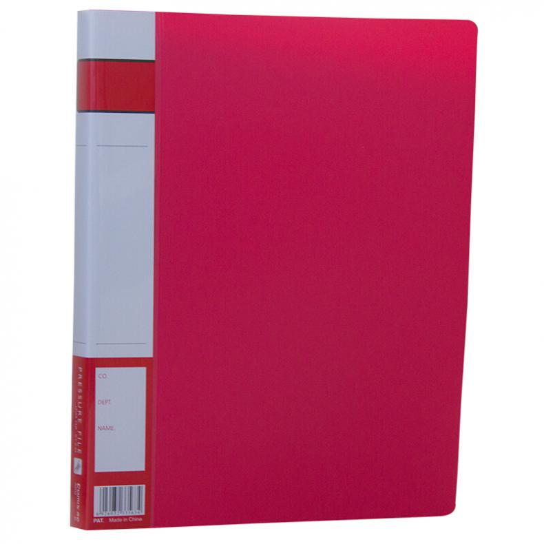 齐心(Comix) A602 单强力夹 A4 红色