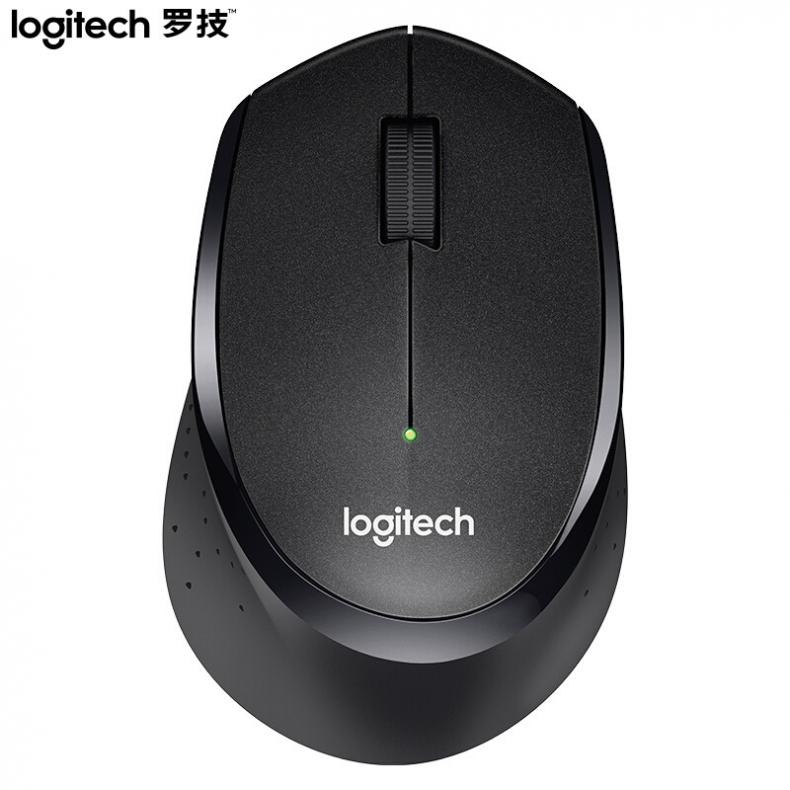 罗技(Logitech) 无线静音鼠标 M330 黑色