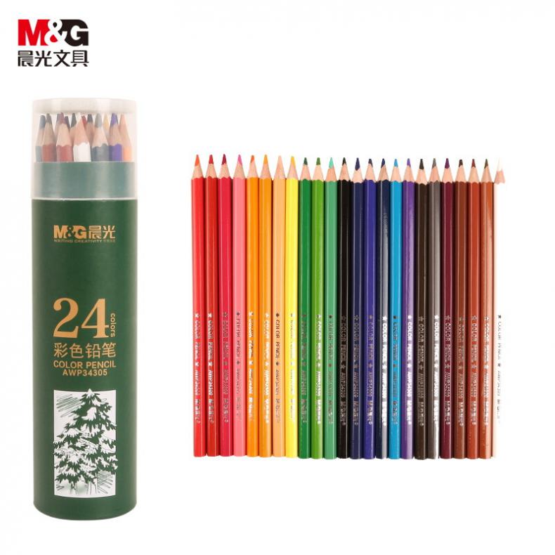 晨光（M&G） AWP34305 彩色铅笔（单位：桶） 24色