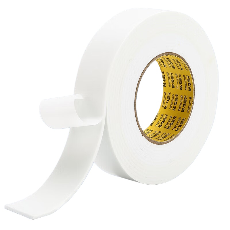 晨光（M&G） AJD97354 双面泡棉胶带 24mm*5Y （单位：卷） 白色