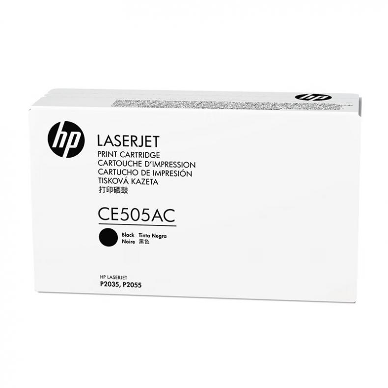 惠普(HP) 打印机硒鼓 CE505AC 黑色