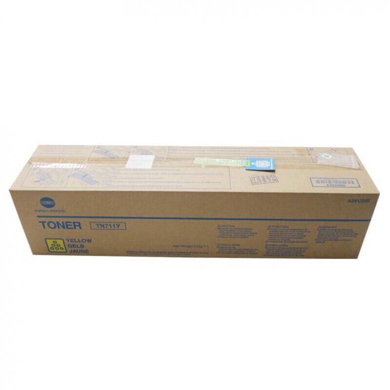  TN711Y 碳粉 31500页 （单位：支） 适用C654/C754 黄色