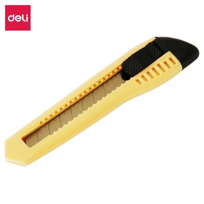 得力（deli） 2003 美工刀 1把（单位：只） 黄色