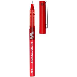 百乐(PiloT) BX-V5-R 0.5mm 走珠笔  （单位：支）  红色