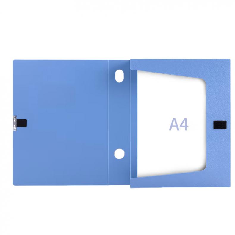 得力（deli） 5681 档案盒 侧宽25mm （单位：个） 蓝色