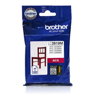 兄弟(brother) 打印机墨盒 LC3919M 红色 1500页 适用于J3930DW/J3530DW/J2730DW/J2330DW