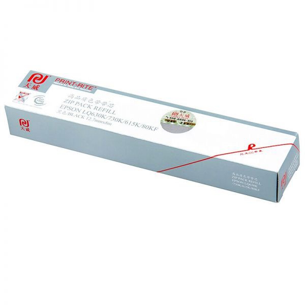 天威（PrintRite） LQ630K 色带芯 专业装 8m*12.7mm 左扭 （单位：个） 适用爱普生 LQ630K/635K/730K/735K/610K/80KF 黑色