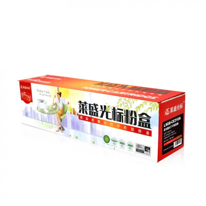 莱盛光标 LSGB-CE310A 粉盒 1200页 （单位：个） 适用机型 HP CP1025/M175/M275 LBP-7010C/7018C 黑色