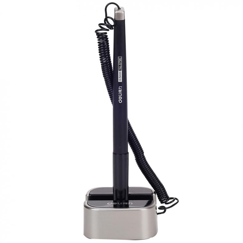 得力（deli） 6796 台笔 0.5mm （单位：支）  黑