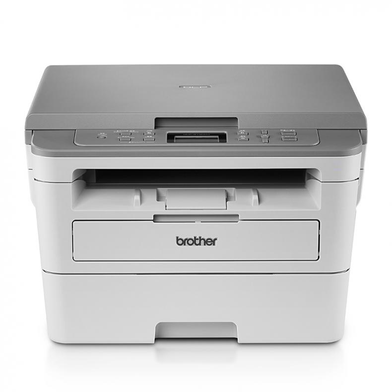 兄弟（brother） DCP-B7500D 黑白激光多功能打印机 585*510*435mm （单位：台） 打印复印扫描双面打印 灰白色