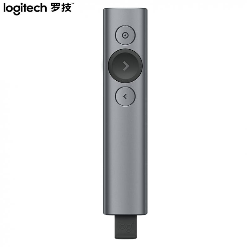 罗技（Logitech） Spotlight 无线演投影笔（单位：支） 灰色