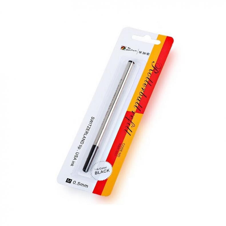 毕加索 RBR-001 宝珠笔笔芯 0.5mm （单位：支）  黑色