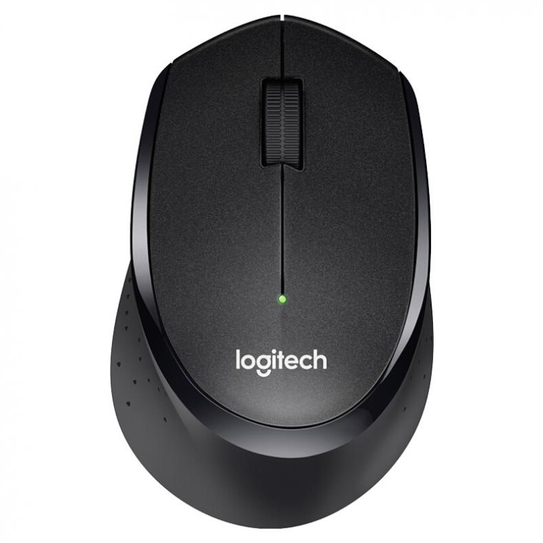 罗技（Logitech） B330 无线静音鼠标 105.4*67.9*38.4mm （单位：个）  黑色