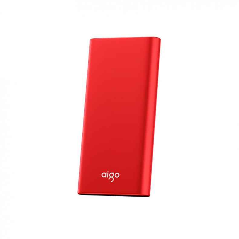 爱国者（aigo） W100 充电宝 10000mA （单位：个）  红色