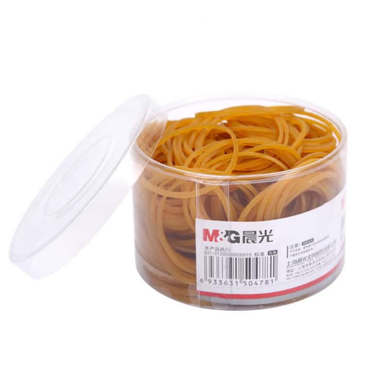 晨光（M&G） ASC99334 橡胶圈 100g/盒 （单位：盒） 黄色
