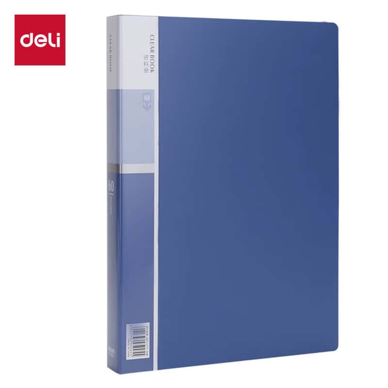 得力(deli) 5005 60页 资料册（单位：本） 蓝色