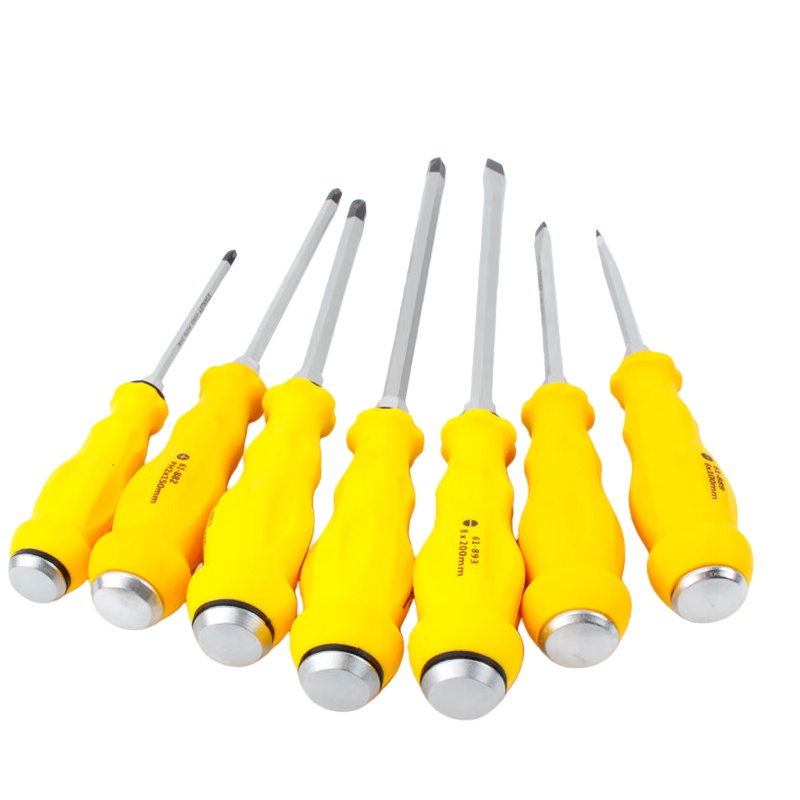 史丹利(Stanley) 61-891-23 一字加力通体螺丝批6x150mm