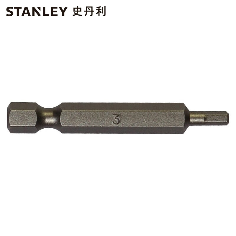史丹利(Stanley) 63-094T-23 6.3MM系列6角旋具头H4x50mm(x10)