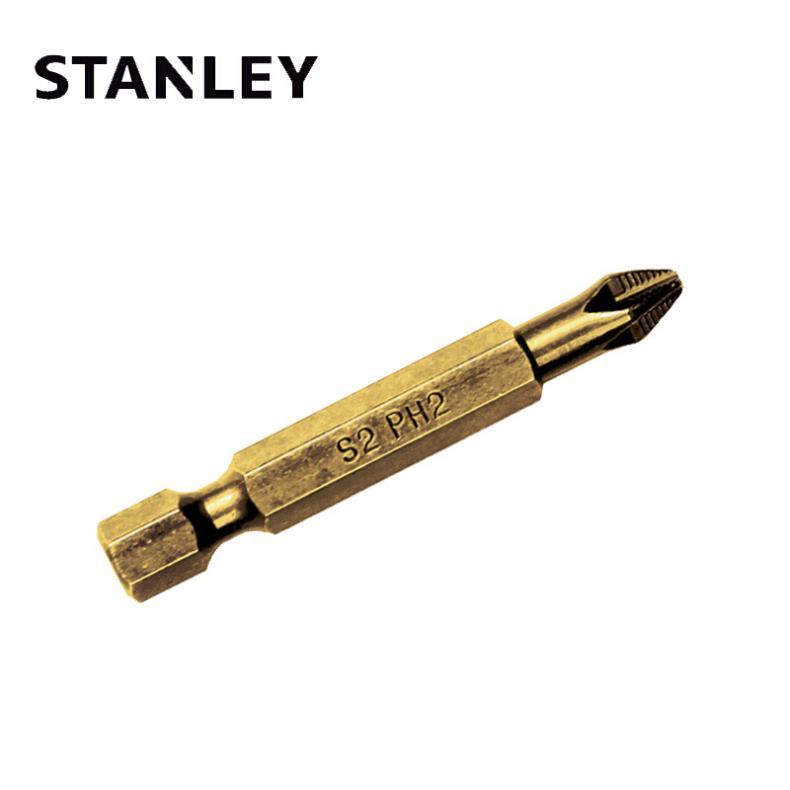 史丹利（Stanley） 63-198T-23 6.3MM系列镀钛十字旋具头PH2x50mm(x10) （单位：盒）