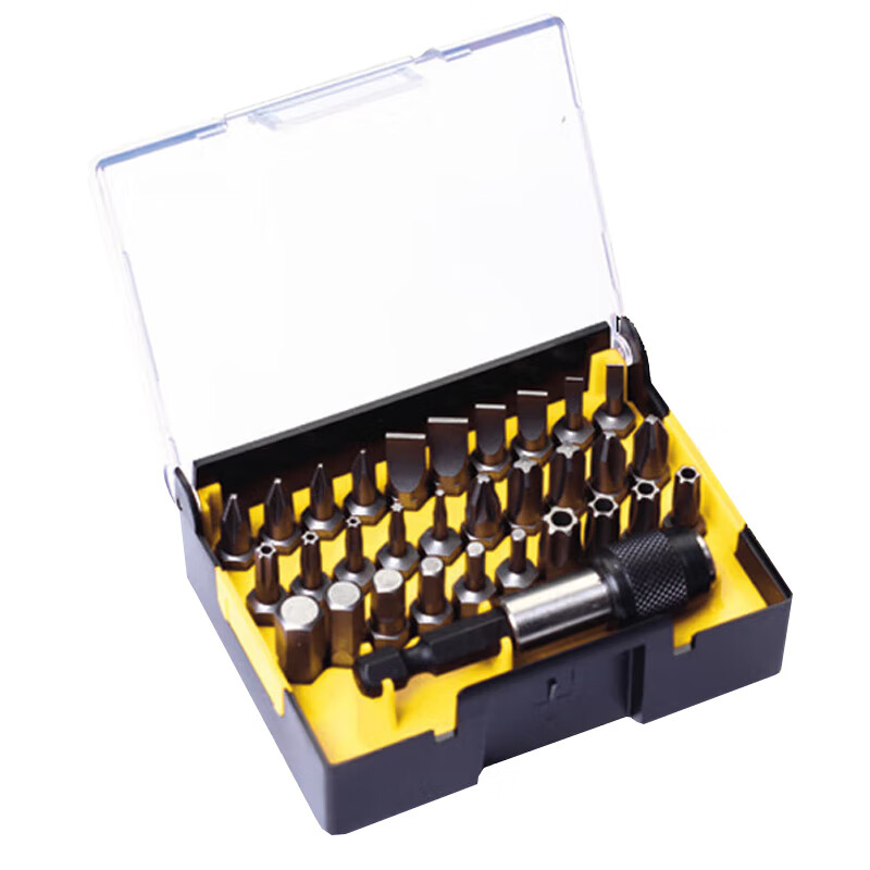 史丹利(Stanley) 63-402-23 31件6.3MM系列旋具头和快脱磁性接杆组套B