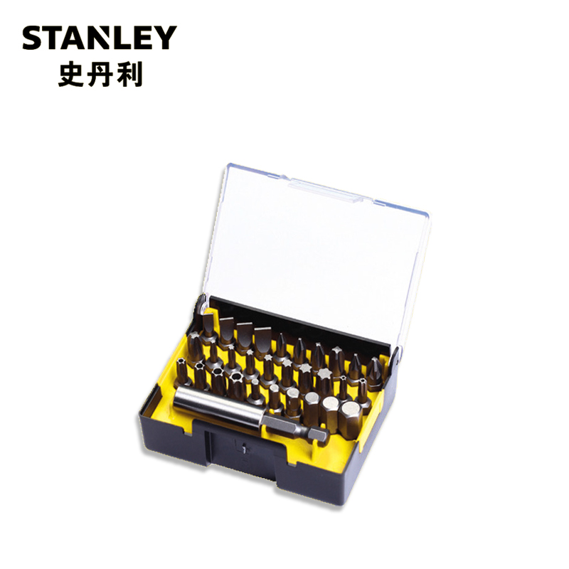 史丹利(Stanley) 63-411-23 31件6.3MM系列旋具头和磁性接杆组套A