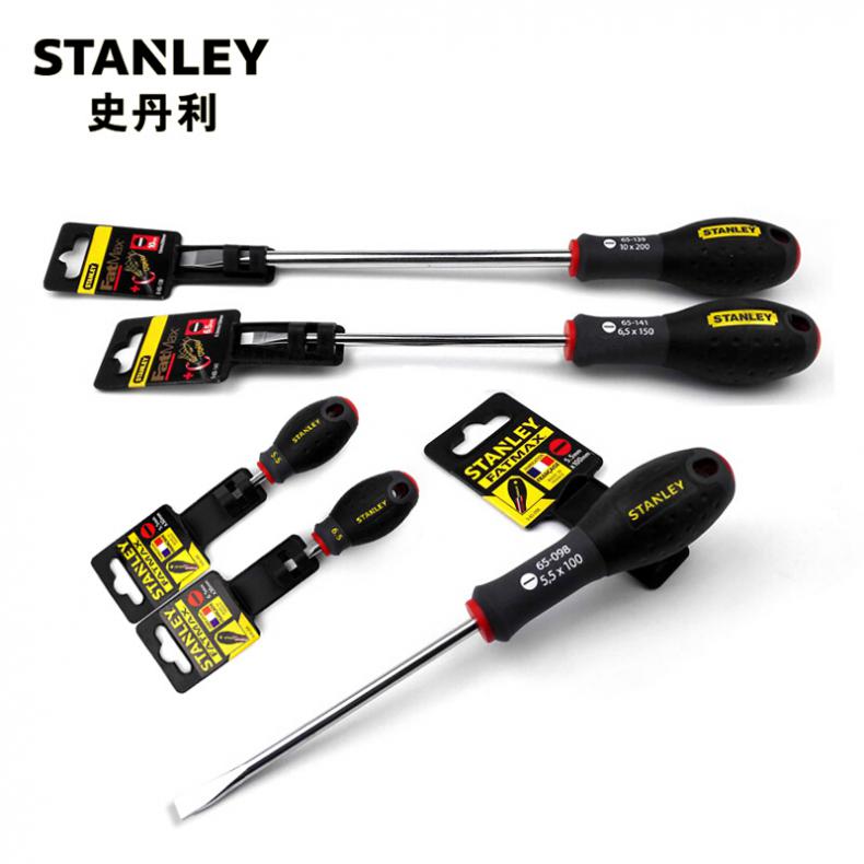 史丹利(Stanley) 65-141-14 三色柄一字螺丝批6.5x150mm