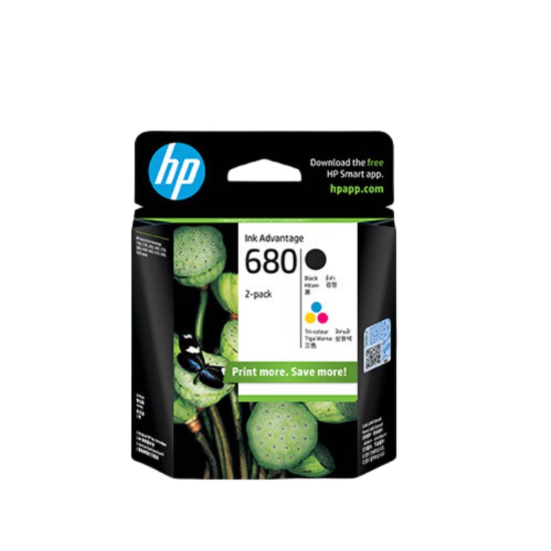 惠普（HP） X4E78AA 680 黑彩墨盒套装  （单位：套） 适用于HP DeskJet 2138/3638/3636/3838/4678/4538/3777/3778/5078 