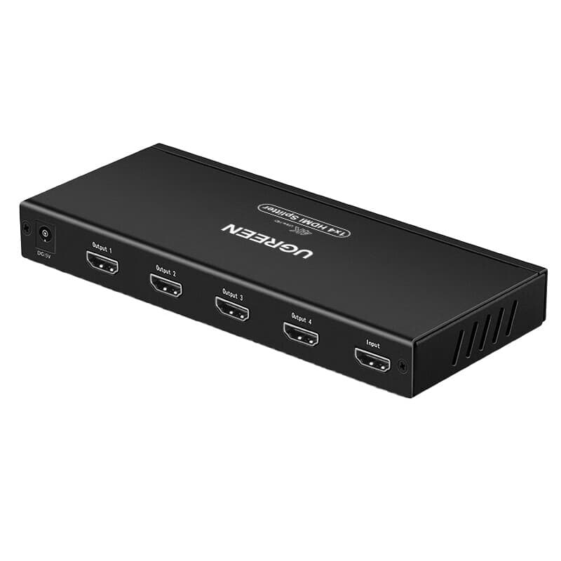 绿联（UGREEN） 40202 HDMI分配器 一分四 （单位：个）