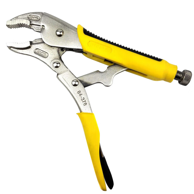 史丹利(Stanley) 加硬弧齿大力钳10" 84-378-23