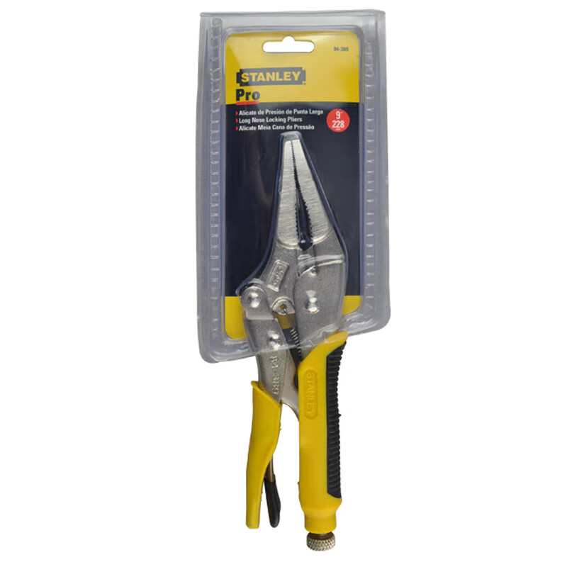 史丹利(Stanley) 加硬尖嘴大力钳9" 84-389-23