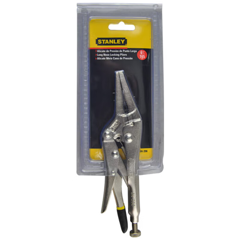 史丹利(Stanley) 尖嘴带刃大力钳6.5" 84-396-23