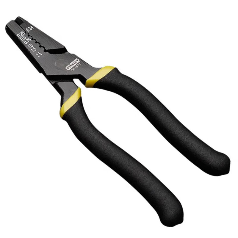 史丹利(Stanley) 欧式端子压接钳0.25-2.5mm2 84-871-22