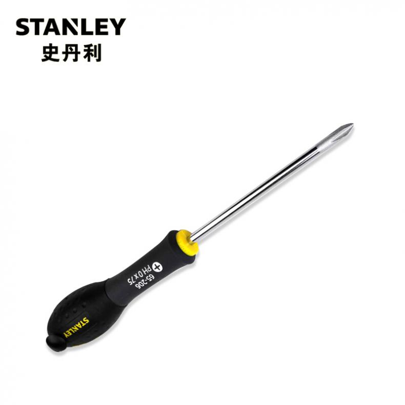 史丹利(Stanley) 65-206-14 三色柄十字螺丝批PH0x75mm