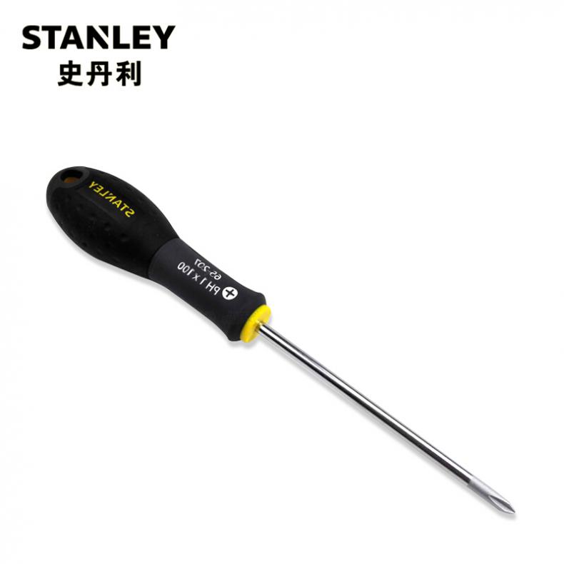 史丹利(Stanley) 65-207-14 三色柄十字螺丝批PH1x100mm