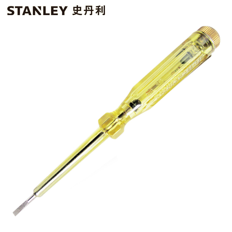史丹利(Stanley) 66-120-23 测电螺丝批100-500V/180mm