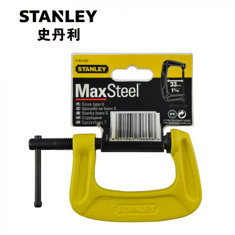 史丹利(Stanley) 83-032-23 G型夹钳2"