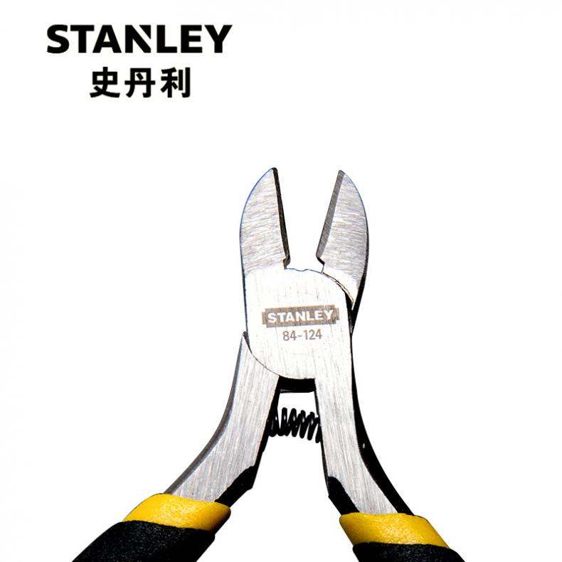 史丹利(Stanley) 84-124-23 黑柄迷你斜嘴钳4"