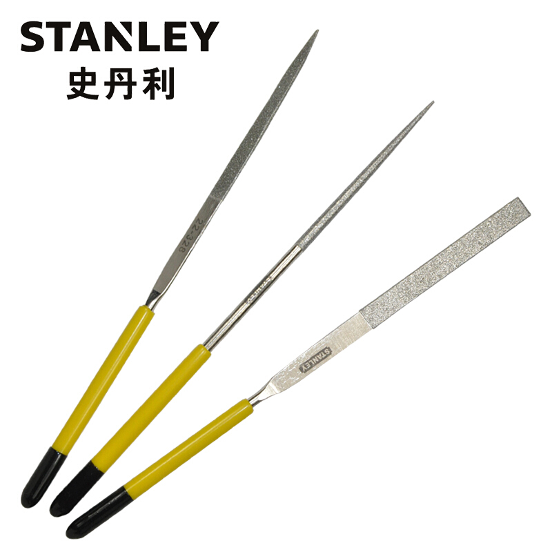 史丹利（Stanley） 22-325-23 3件套金刚石整形锉5x180mm （单位：套）