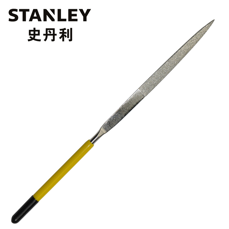 史丹利（Stanley） 22-328-23 金刚石尖头半圆锉3x140mm （单位：把）