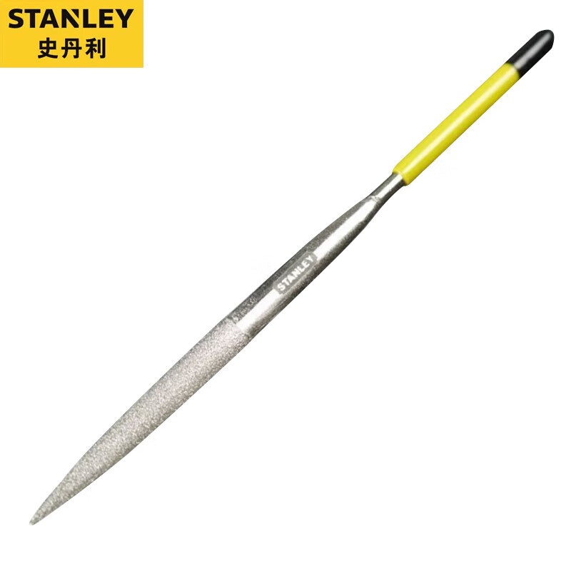 史丹利（Stanley） 22-331-23 金刚石尖头半圆锉4x160mm （单位：把）