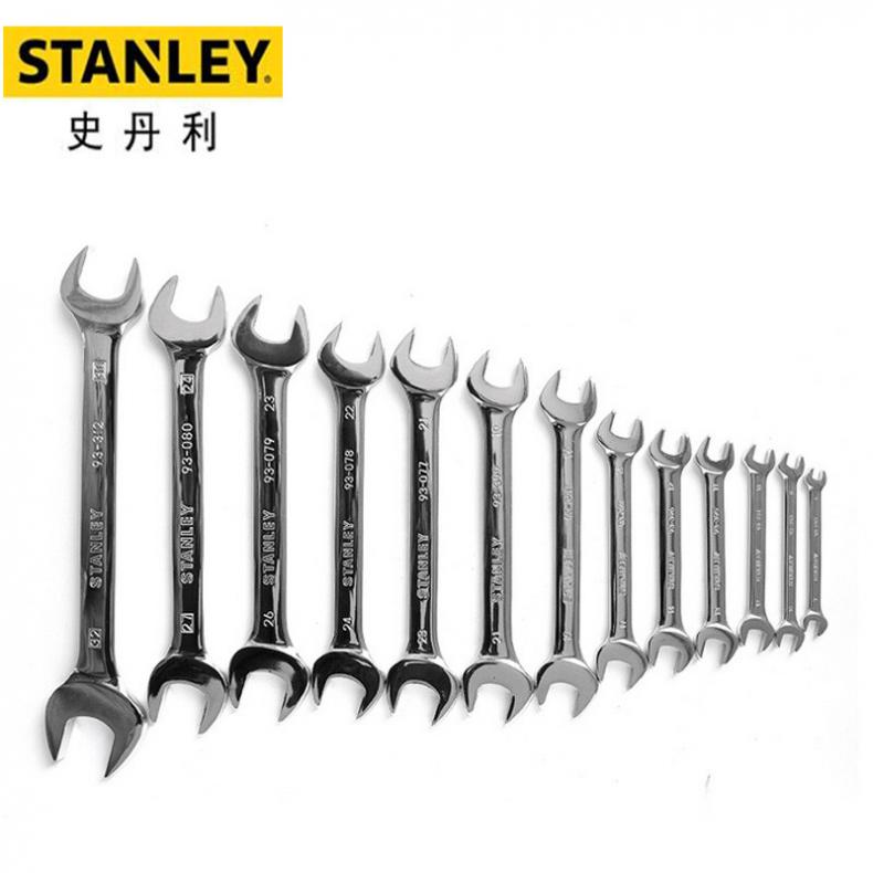 史丹利(Stanley) 88-124-1-22 公制精抛光双开口扳手6x8mm