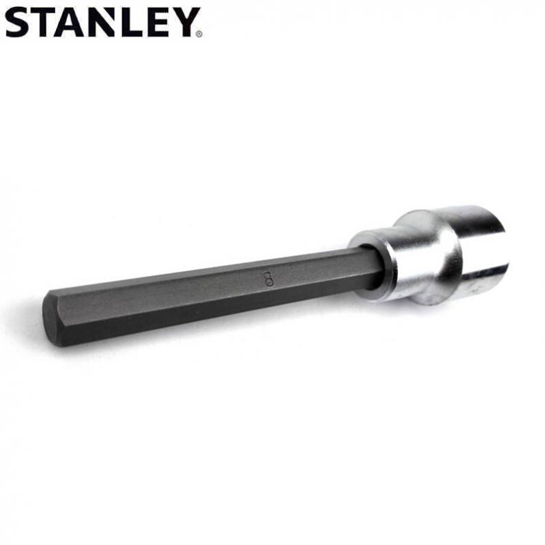 史丹利(Stanley) 89-204-1-22 12.5MM系列100mm长6角旋具套筒10mm
