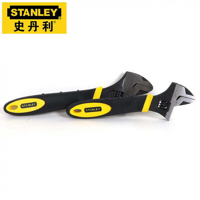 史丹利(Stanley) 90-950-23 双色柄铬钒钢活动扳手12"
