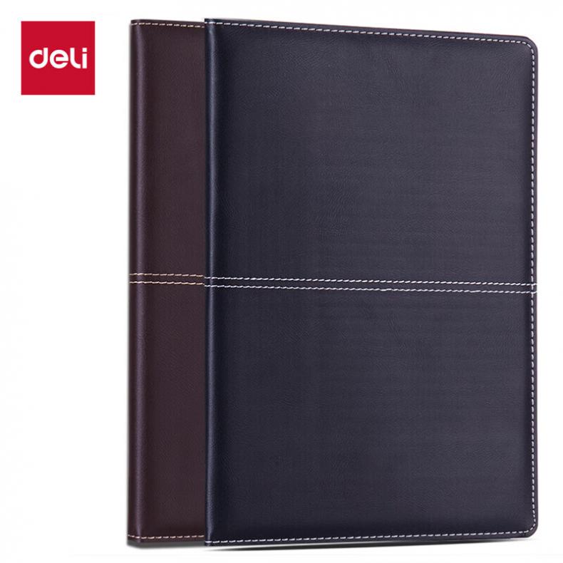 得力（deli） 3323 商务记事本 16K 112张 （单位：本）  黑色