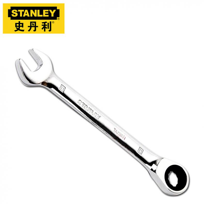 史丹利(Stanley) 95-087-1-22 英制精抛光棘开两用快扳5/16"