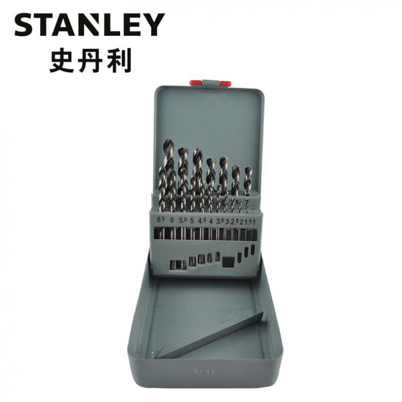史丹利(Stanley) 95-233-23 19支装高速钢麻花钻头组套